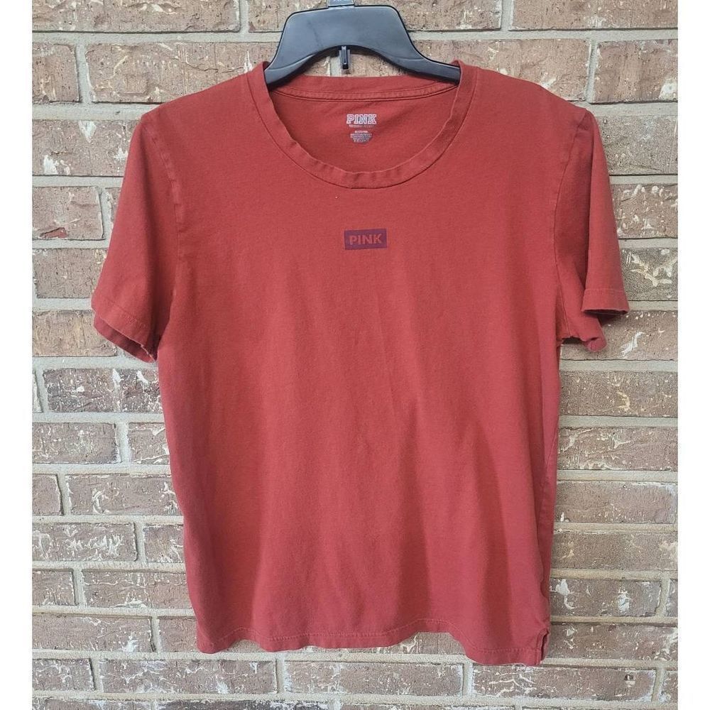 Victoria's Secret PINK Oversized Logo Tee, Women's Medium